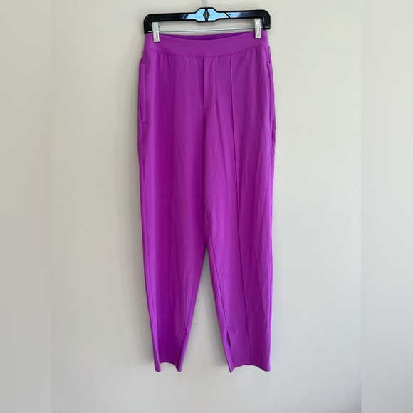 Athleta Brooklyn Heights Straight Leg Slim Pants in Jazzy Purple, size 2 - Picture 2 of 12
